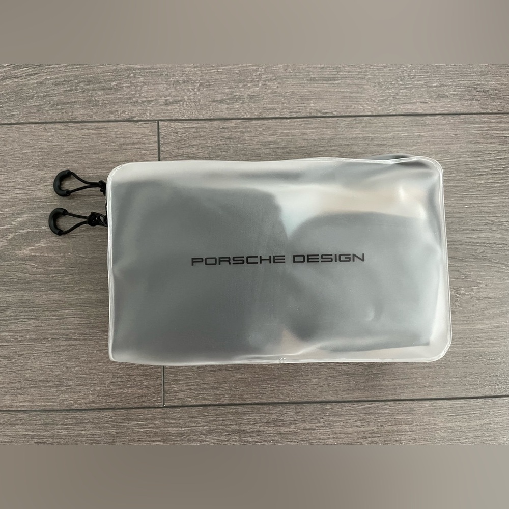 Porsche Design Transparent Pouch small bag travel Etui cosmetic amenity kit